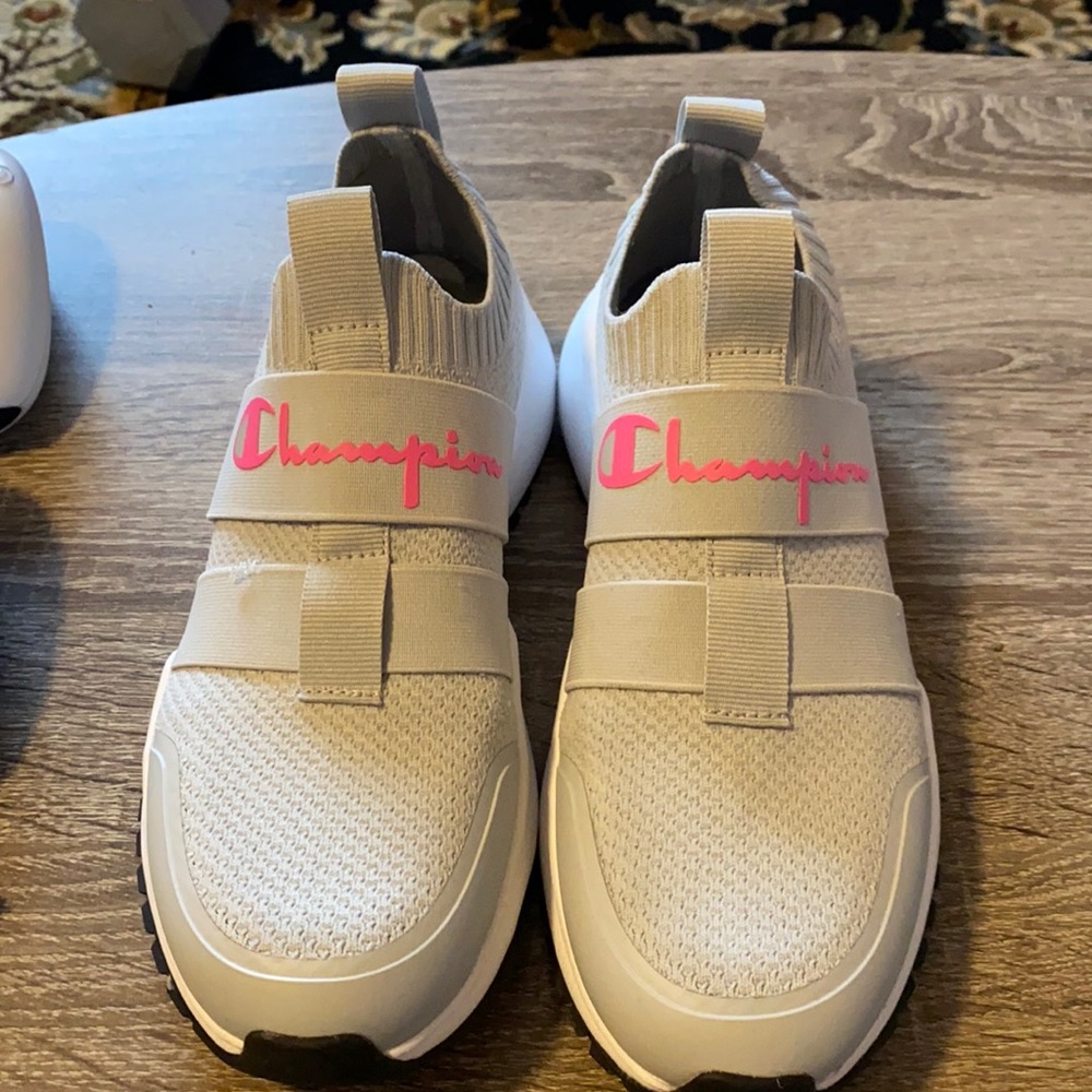 Champion shoes.